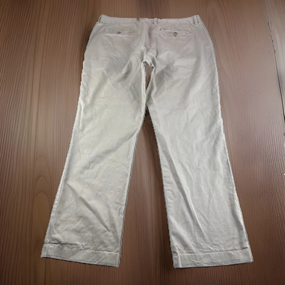 Vineyard Vines Slim Fit Breaker Chino Pants Men 38x32 Beige Khakis Preppy 1P1236